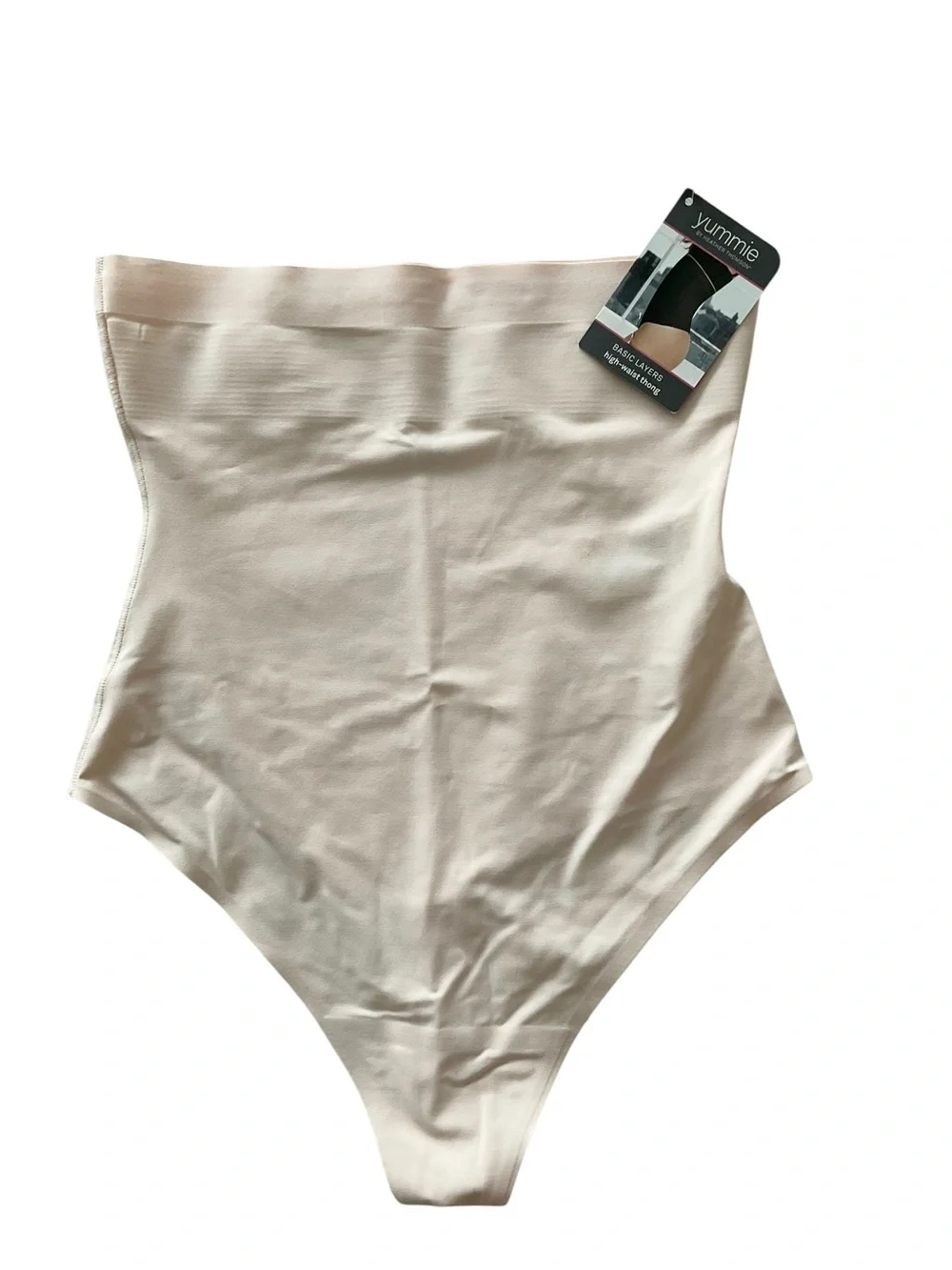 Yummie Brill High Waist Thong NWT Small Nude Shapewear Slimming - Picture 6 of 8